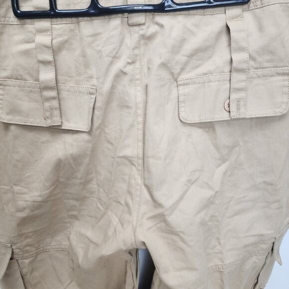 Women's Y2K Cargo Pants Hiking Straight Wide Leg Loose Fit Long Pants Size M - Picture 5 of 8